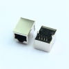 Horizontal RJ45 network connector without indicator light, 8P8C crystal plug socket