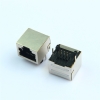 Ultra-thin 8P8C RJ45 shielded female connector without indicator lights for network sockets