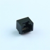 Mini RJ45 female connector, slim design, 8P8C Ethernet port, network socket without indicator lights, fully plastic