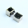 RJ45连接器网口8P8C 带灯母座接口屏蔽网络水晶头座子