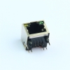 RJ45 horizontal 90-degree DIP connector network interface socket