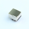 RJ45 short body connector with indicator light, network cable interface, 8P8C network socket