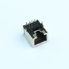 RJ45 short body connector with indicator light, network cable interface, 8P8C network socket