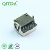 Through-hole RJ45 Ethernet socket with 8P8C connector, 3.0mm height, with indicator light, no spring