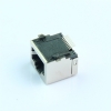 RJ45网口SMT贴片全贴连接器母座接口8P8C以太网座子母头带LED