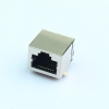 RJ45网口SMT贴片全贴连接器母座接口8P8C以太网座子母头带LED