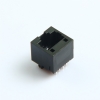 RJ45网口立式插板DIP无灯全塑超薄H12.9连接器网线接口8P8C网络座子