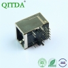 RJ45网口连接器10P10C带千兆滤波器变压器带灯带弹带POE以太网集成网络座子