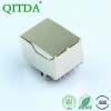 RJ45网口连接器10P10C带千兆滤波器变压器无灯水晶头网络座子母头