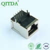 RJ45网口连接器10P10C带千兆滤波器变压器无灯水晶头网络座子母头
