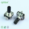 EC12S high-temperature switch encoder 360 degrees 24-pulse plum-shaped handle temperature adjustment light potentiometer"