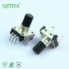 EC12S high-temperature switch encoder 360 degrees 24-pulse plum-shaped handle temperature adjustment light potentiometer"