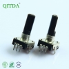 EC12 encoder manufacturer 360-degree infinite rotation without switch 24-pulse vertical DVD audio speed control tuning temperature"