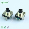 EC12脉冲无极旋转编码器360度半轴不带开关24位DVD车载LED调光