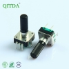 EC12 Plastic Handle with Key Switch, Unlimited 360-Degree Rotating Pulse Encoder, 24-Bit Vertical Through-Hole"