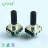 EC12 Plastic Handle with Key Switch, Unlimited 360-Degree Rotating Pulse Encoder, 24-Bit Vertical Through-Hole"