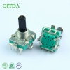 Factory produces EC16S encoder with switch, plastic handle, metal sleeve, half-shaft D power amplifier, 360-degree rotary encoder