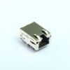 RJ45母座带变压器滤波器网口连接器10G带灯网络座子DIP接口 10G 万兆网口