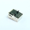 RJ45母座带变压器滤波器网口连接器10G带灯网络座子DIP接口 10G 万兆网口