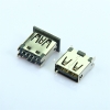 USB3.1 3.0TYPE A连接器母座10G GEN2立式180度DIP接口座子母头