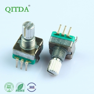 EC1113S-H6.5N5带开关旋转编码器变频器用调速开关圆轴家电数字电位器