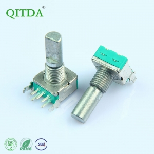 EC1113 horizontal rotating 360-degree switch encoder dimming speed temperature car DVD audio incremental encoder