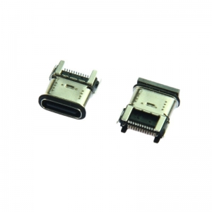 QITDA IP68 防水 USB Type-C 母座连接器24PIN 带防水套，多型号可选，工业级应用首选