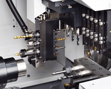 Swiss-type machining