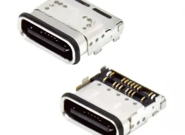 16P, Receptacle, Waterproof, Top Mount, w/o Screw Lock