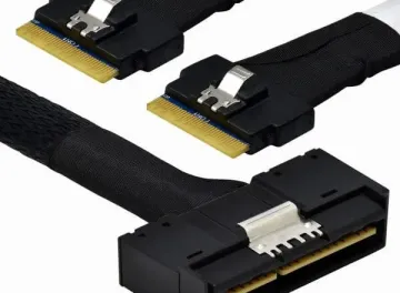 SlimSAS LP 16i RS to 2xSlimSAS 8i STR