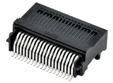 38Pin, SMT, Tape Reel, Black