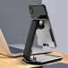 Aluminum Alloy Folding Desktop Mobile Phone Holder All Metal Enhanced Stability Portable Tablet Stand