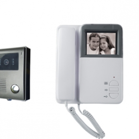 Waterproof video door phone with metal case