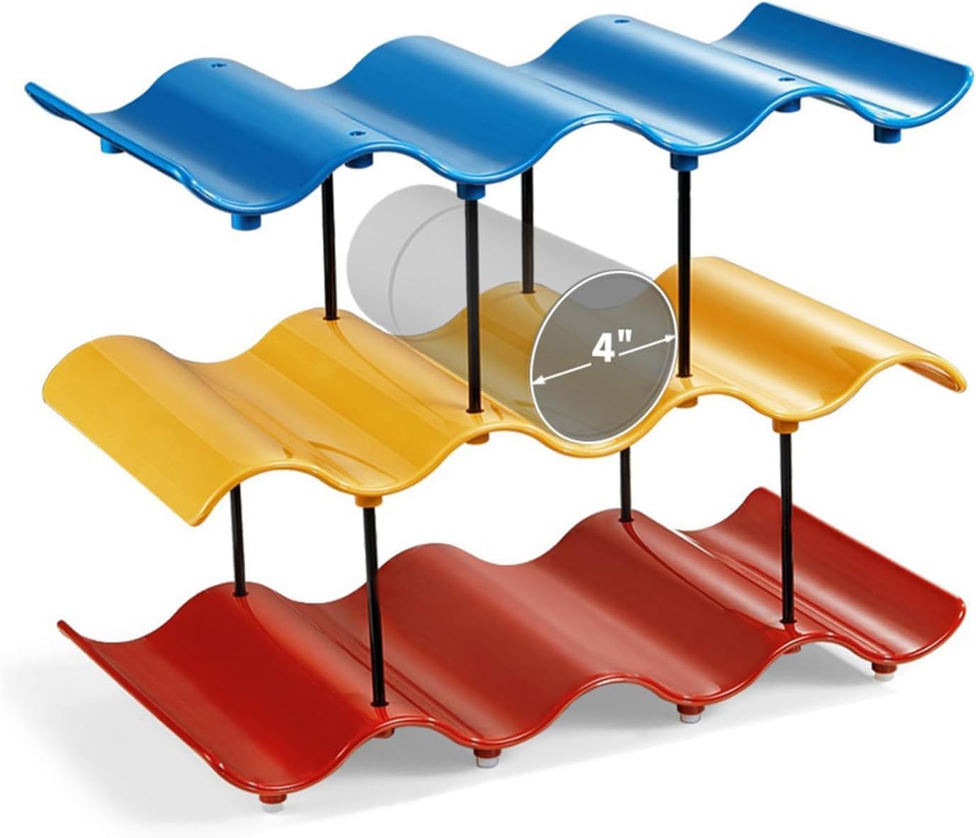 Water Bottle Organizer - Tumbler Organizer for Cabinet